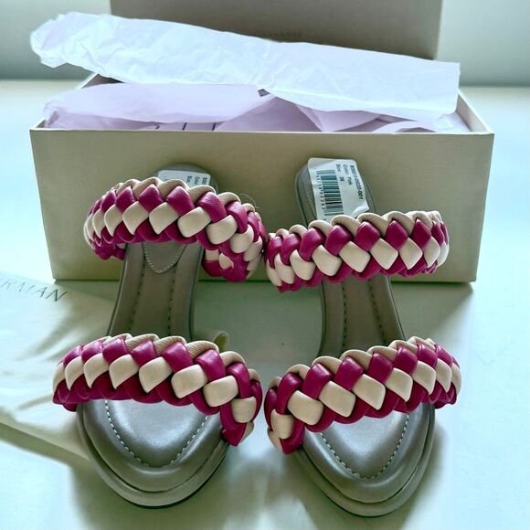 NWT Alexandre Birman Francis 90MM Leather Sandals. Size: 36 (USA size 6) - Picture 7 of 13